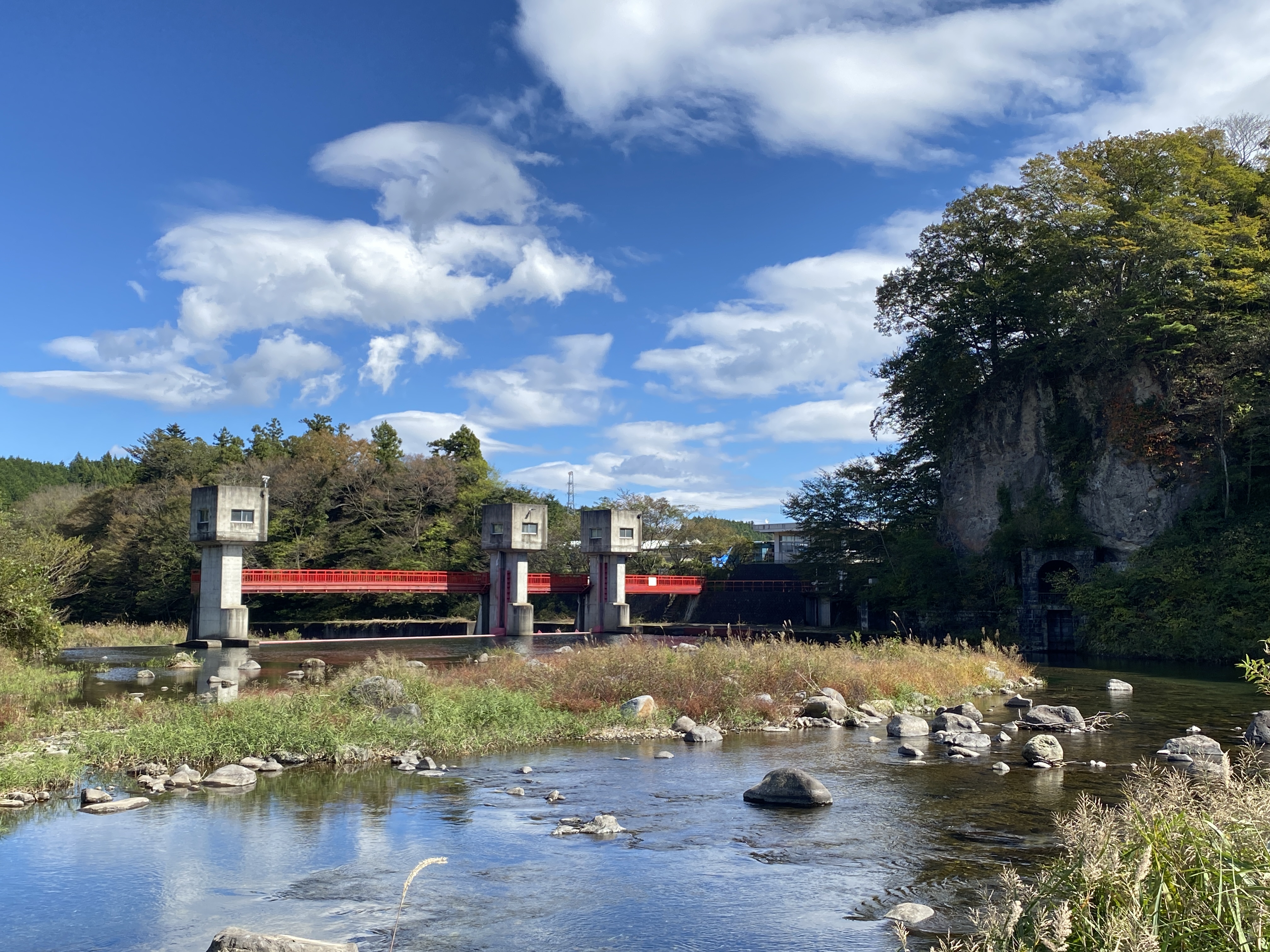 西岩崎頭首工